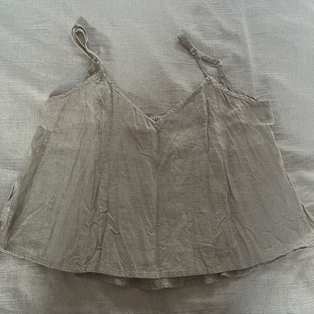 Linen tank
